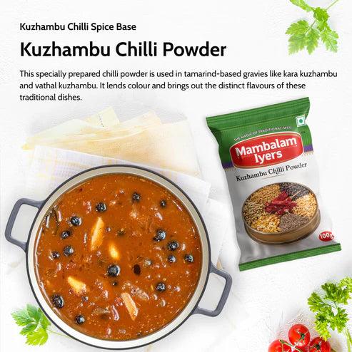 Mambalam Iyers Khuzhambu Chilli Powder