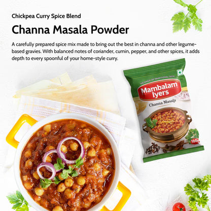 Mambalam Iyers Chana Masala