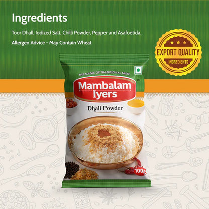 Mambalam Iyers Dhall Powder