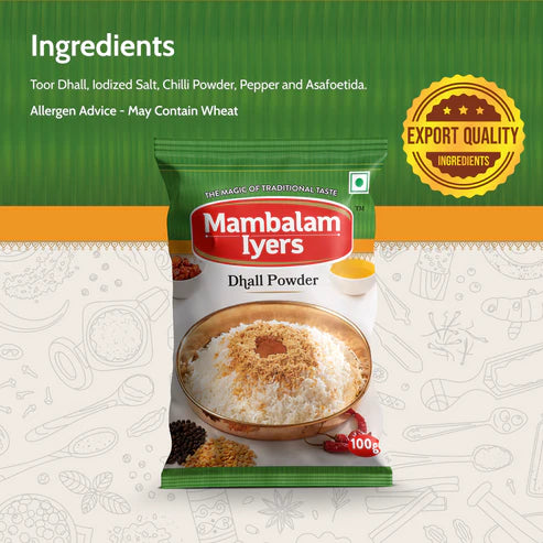Mambalam Iyers Dhall Powder
