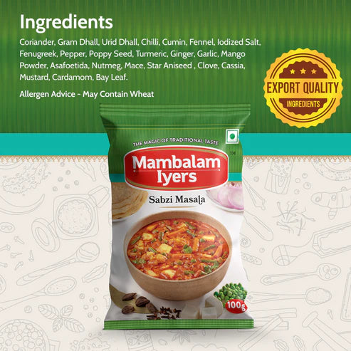 Mambalam Iyers Sabji Masala