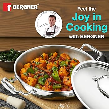 bergner argent kadai with led