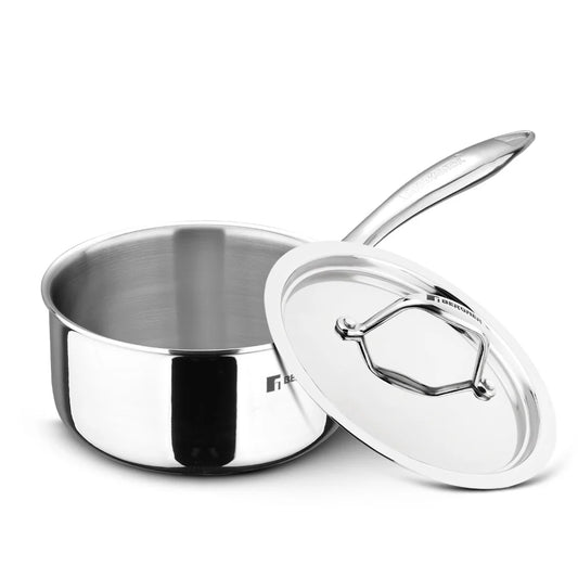 bergner  argent triply  saucepan with lid